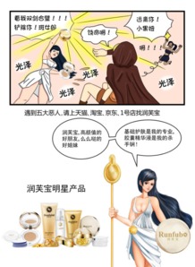 潤芙寶創意營銷 女神大戰邪惡勢力，動漫游藝與護膚的美妙結合